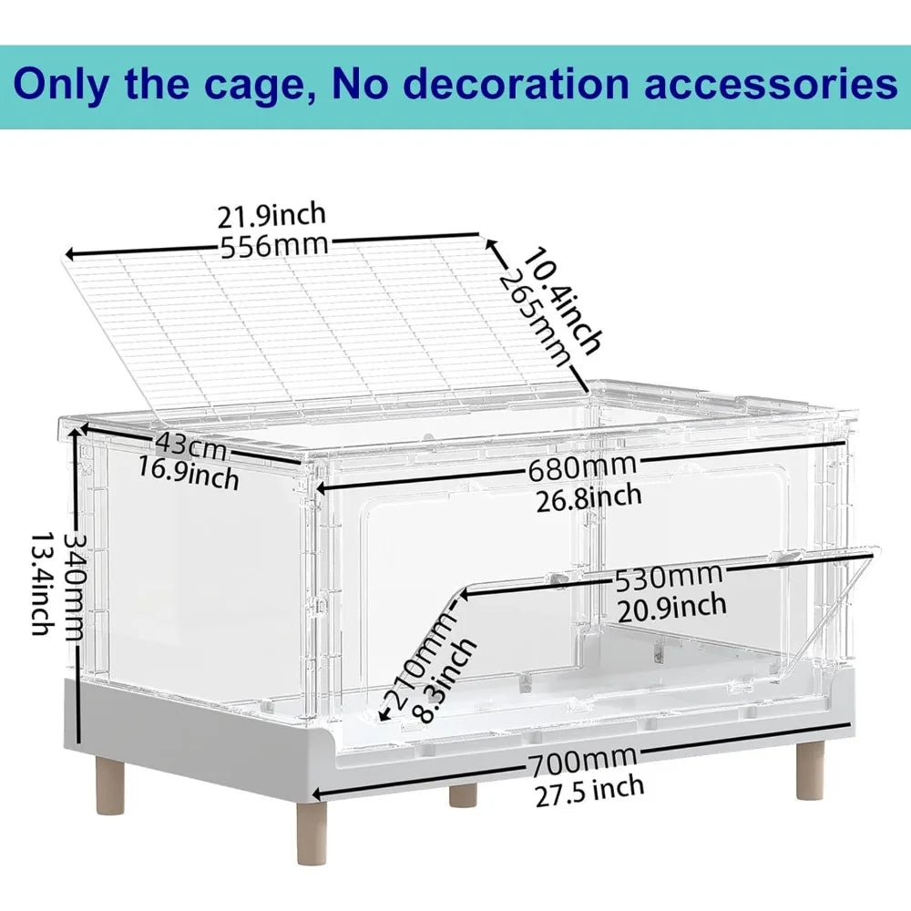 Large Acrylic Hamster Cage