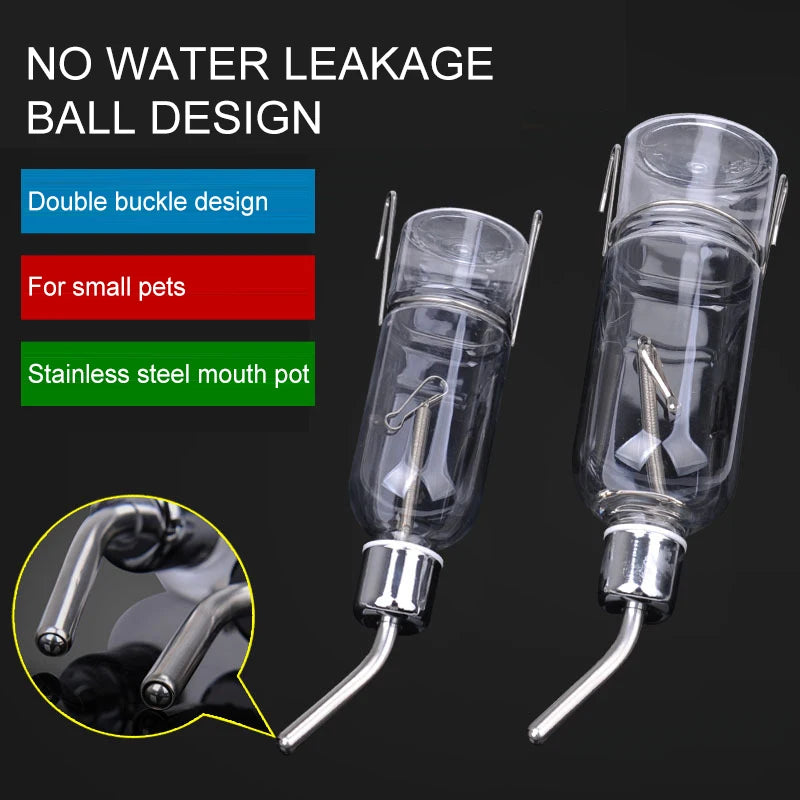 Convenient Hanging Water Bottle for Hamsters