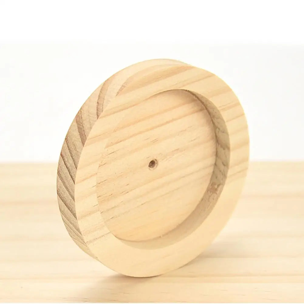 Hamster Wooden Feeding Bowl