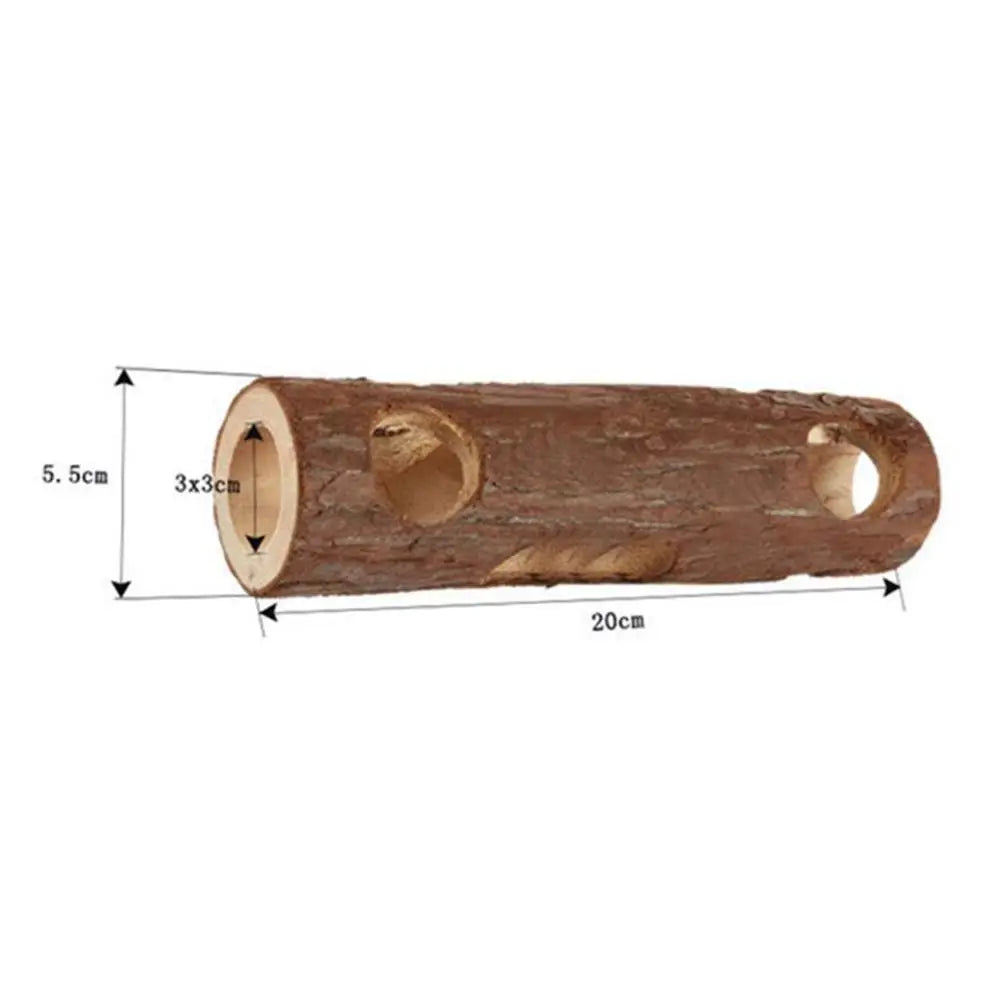 Wooden Tunnel Tubes for Hamsters