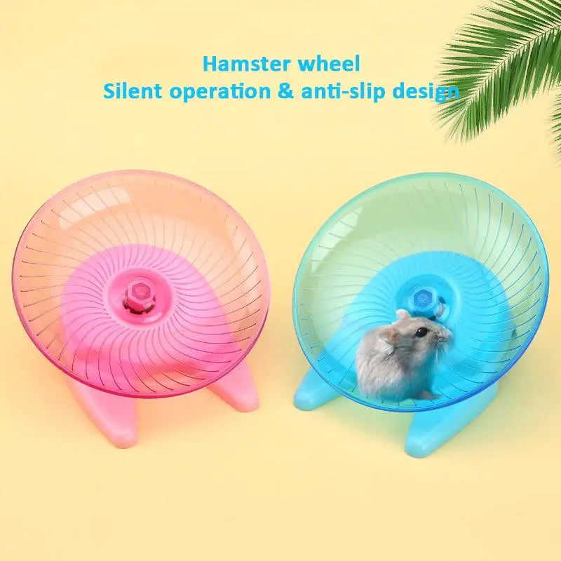 Anti-Slip Flying Saucer Hamster Wheel